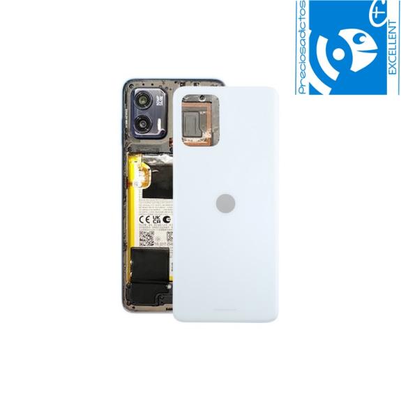 Tapa Trasera Para Motorola Moto G73 en color blanca EXCELLENT