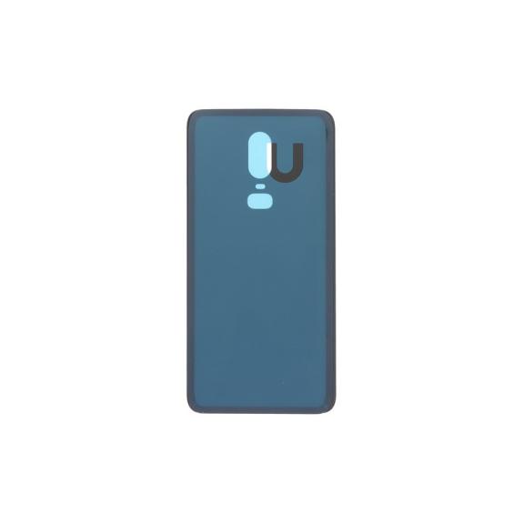 Tapa Trasera Para OnePlus 6 en color negro (Con Adhesivo)