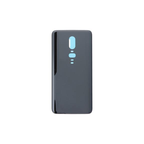 Tapa Trasera Para OnePlus 6 en color negro (Con Adhesivo)
