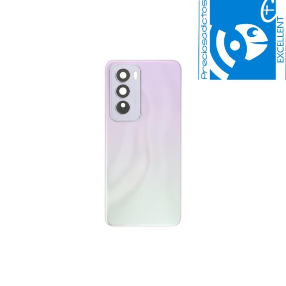 Tapa Trasera Para Oppo Reno12 Pro 5G en color plateado EXCELLENT