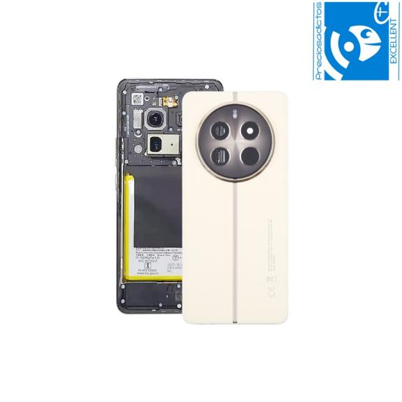 Tapa trasera para Realme 12 Pro Plus en color blanco (EXCELLENT)