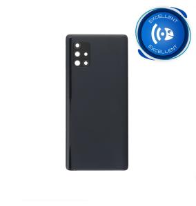 Tapa Trasera Para Samsung Galaxy A71 5G en negro EXCELLENT
