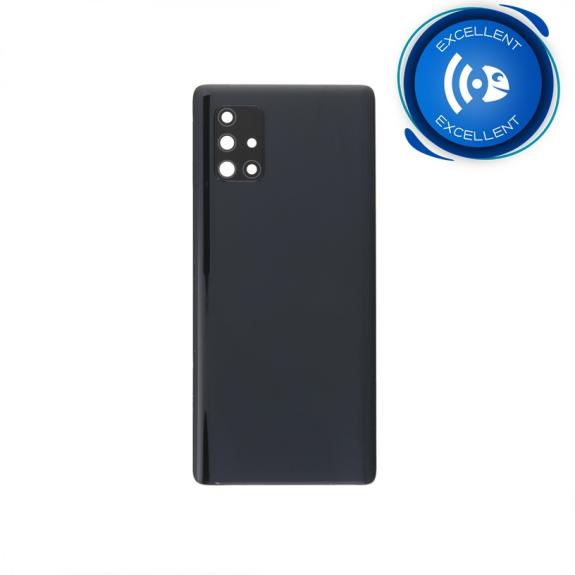 Tapa Trasera Para Samsung Galaxy A71 5G en negro EXCELLENT