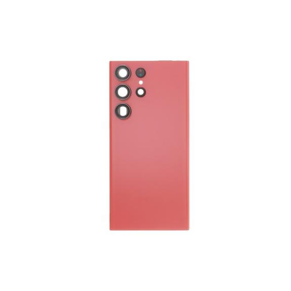 Tapa trasera para Samsung Galaxy S23 Ultra Rojo