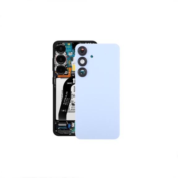 Tapa trasera para Samsung Galaxy S25 azul claro