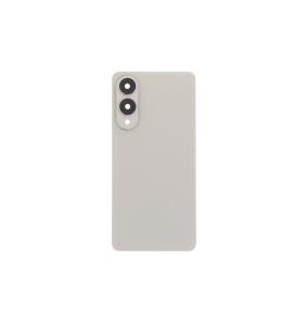 Tapa Trasera Para Samsung Galaxy S25 Edge Gris Titanio
