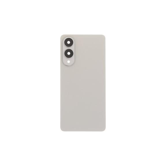 Tapa Trasera Para Samsung Galaxy S25 Edge Gris Titanio