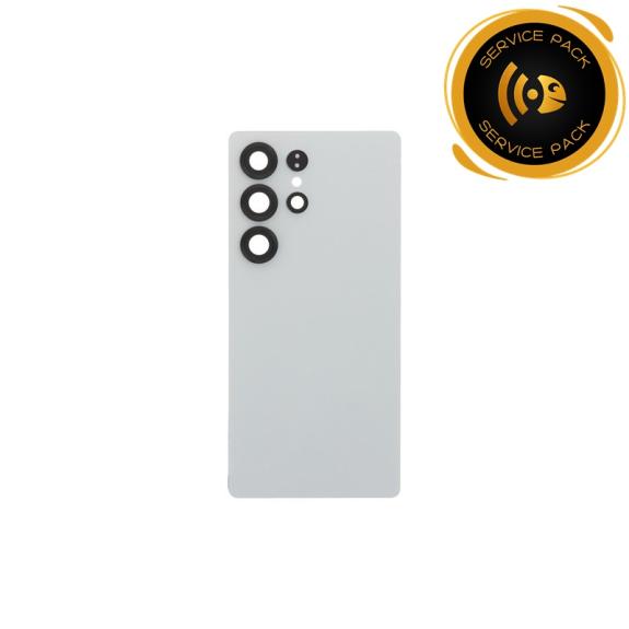 Tapa Trasera Para Samsung Galaxy S25 Ultra blanco SERVICE PACK