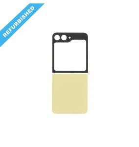 Tapa Trasera Para Samsung Galaxy Z Flip6 en color amarillo