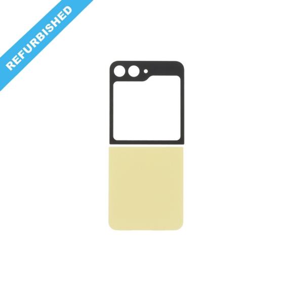 Tapa Trasera Para Samsung Galaxy Z Flip6 en color amarillo