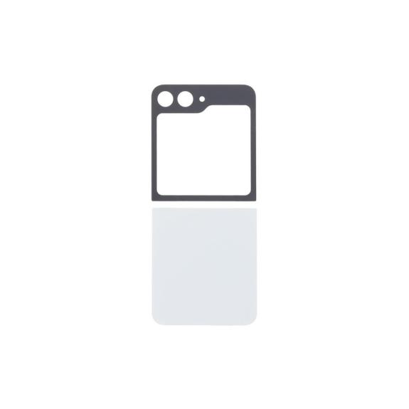 Tapa Trasera Para Samsung Galaxy Z Flip6 en color blanca