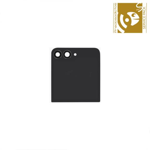 Tapa Trasera para Samsung Galaxy Z Flip7 negro SERVICE PACK