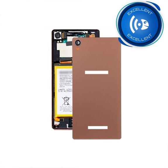 TAPA TRASERA PARA SONY XPERIA Z3  COLOR DORADO MARRON BRONCE