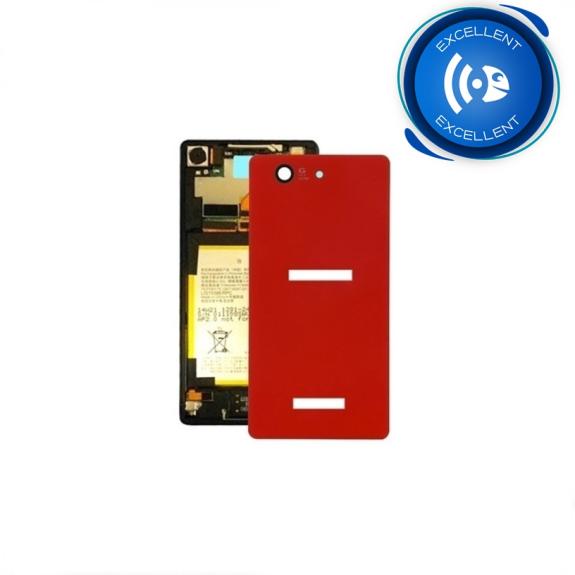 TAPA TRASERA PARA SONY XPERIA Z3 COMPACT ROJO