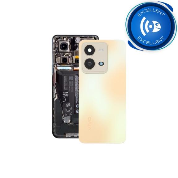 Tapa Trasera Para Vivo V25 dorado EXCELLENT
