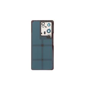 Tapa Trasera Para Vivo V29 negro (Adhesivo, Lente+Embellecedor)