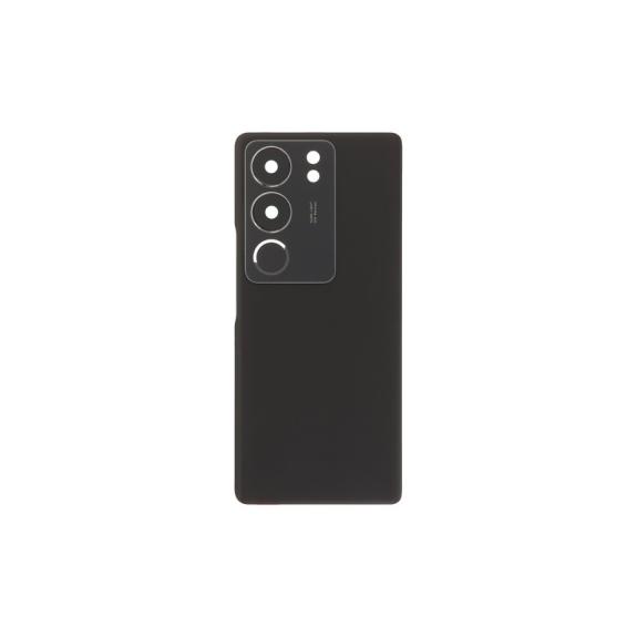Tapa Trasera Para Vivo V29 negro (Adhesivo, Lente+Embellecedor)