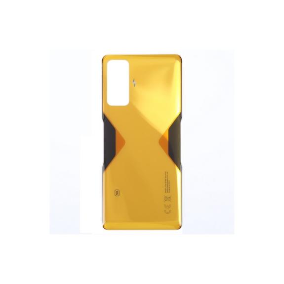 Tapa Trasera Para Xiaomi Poco F4 GT en color amarillo