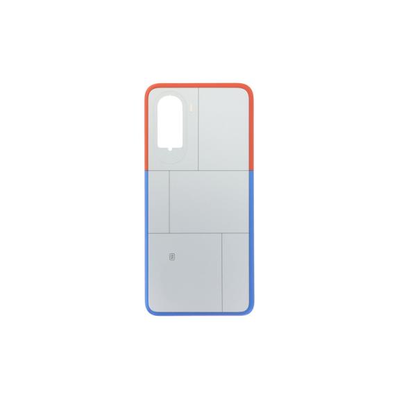 Tapa Trasera Para Xiaomi Poco M7 4G Plata
