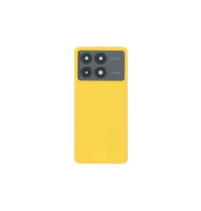 Tapa Trasera Para Xiaomi Poco X6 Pro en color amarillo