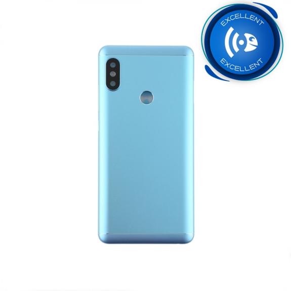 TAPA TRASERA PARA XIAOMI REDMI NOTE 5 PRO/AL DUAL CAM COLOR AZUL