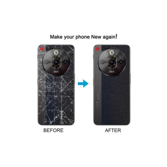 Tapa Trasera Para Zte Nubia Focus Pro Negro