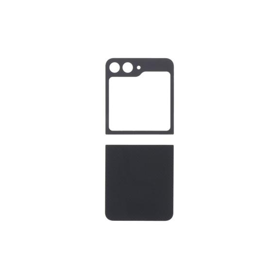 Tapa Trasera Superior E Inferior Para Samsung Z Flip6 negro