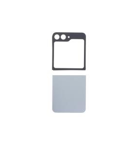 Tapa Trasera Superior E Inferior Para Samsung Z Flip6 plateado