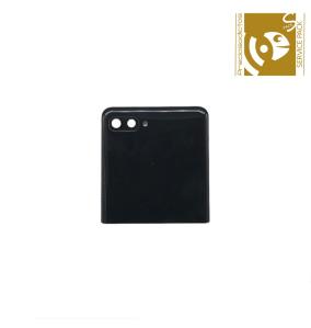 Tapa Trasera Superior para Samsung Z Flip negro SERVICE PACK