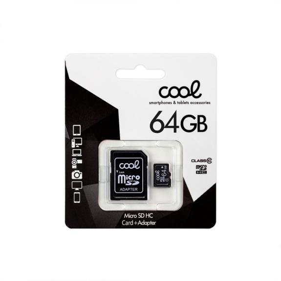 Tarjeta de Memoria Micro SD 64GB con Adaptador