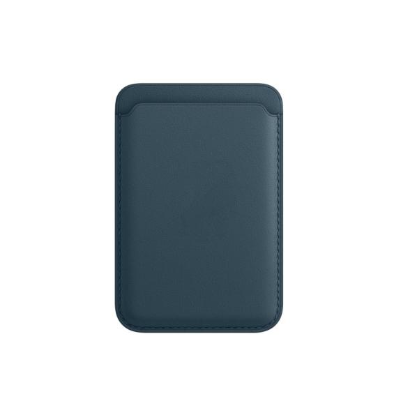 Tarjetero MagSafe para iPhone color azul