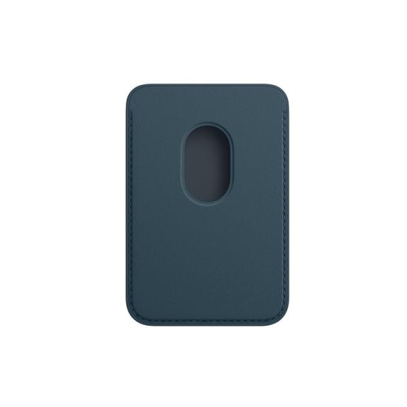Tarjetero MagSafe para iPhone color azul