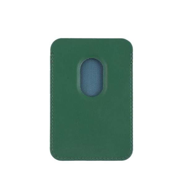 Tarjetero MagSafe para iPhone color verde