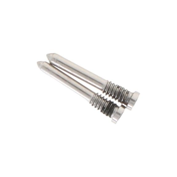 Tornillos Inferiores Para iPhone 16 Series en color plateado