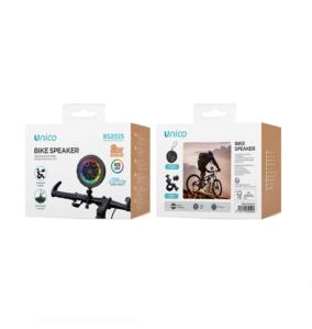 Unico Altavoz Bluetooth mini para bicicleta - Negro (8W)