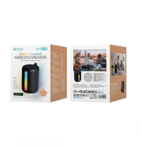 Unico Altavoz Bluetooth pequeño – Negro (3W)