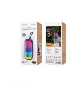 Unico Altavoz Bluetooth RGB grande – Negro (16W)