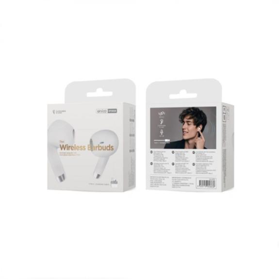 Unico Auriculares bluetooth TWS - Blanco