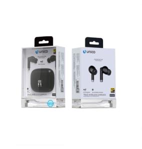 Unico Auriculares bluetooth TWS Con Almohadillas - Negro