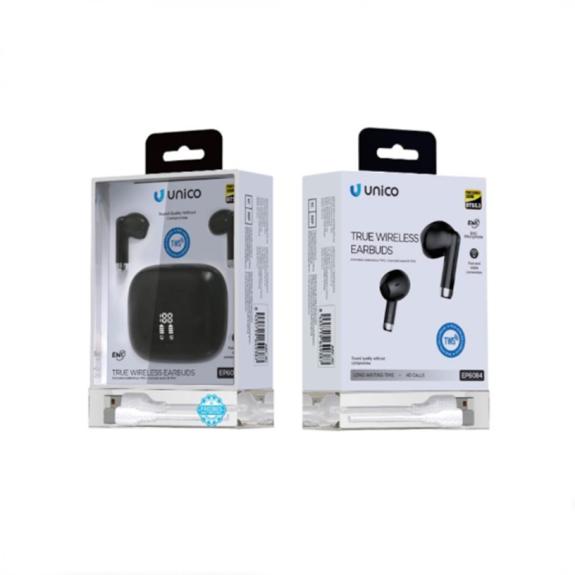Unico Auriculares bluetooth TWS - Negro