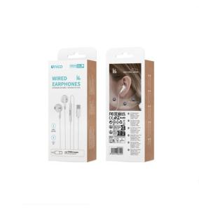 Unico Auriculares con Cable Tipo-C – Blanco