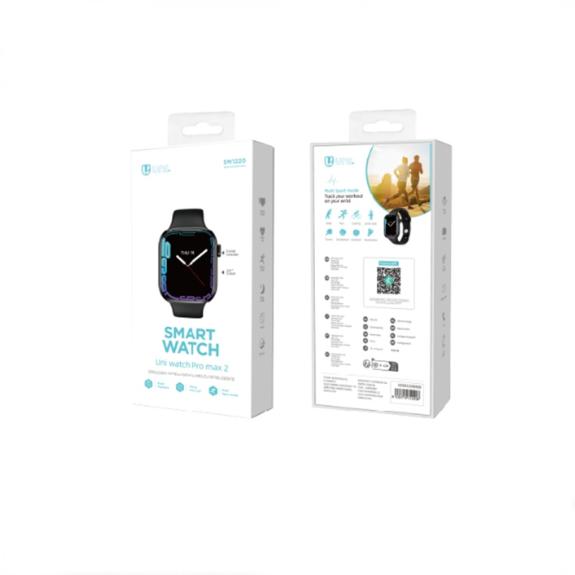 Unico Smartwatch S5 Max Hryfine 2.01" / Dial 49mm - Negro